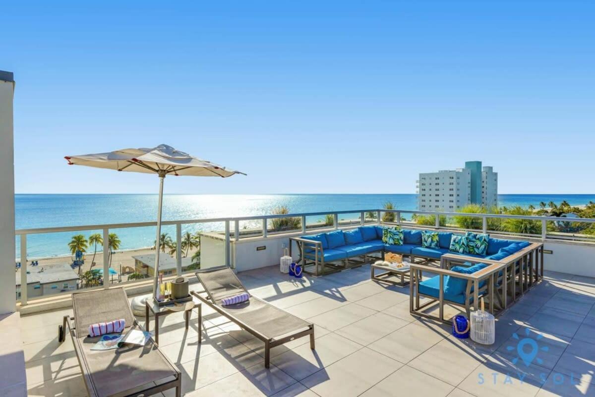 Lx Oasis Beachfront-Rt Infinity Pool Hollywood Buitenkant foto