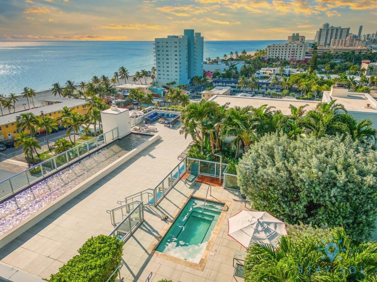 Lx Oasis Beachfront-Rt Infinity Pool Hollywood Buitenkant foto