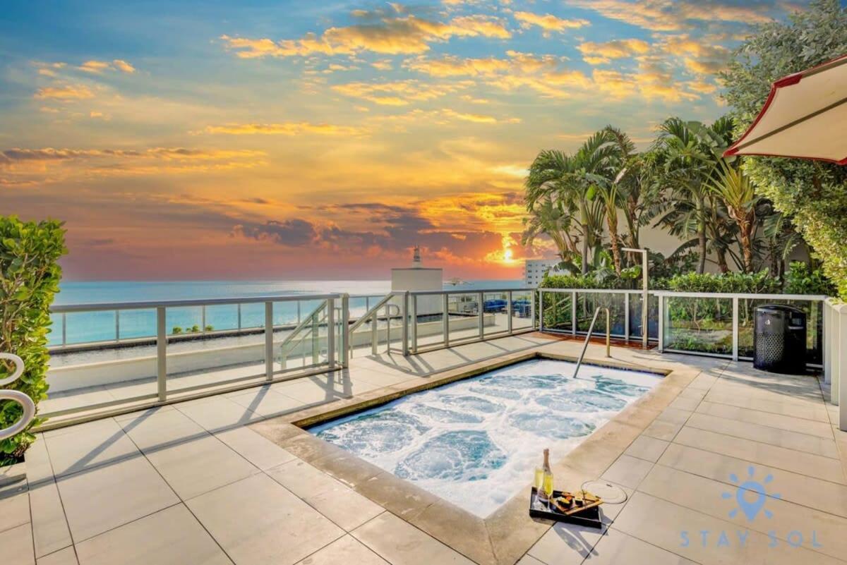 Lx Oasis Beachfront-Rt Infinity Pool Hollywood Buitenkant foto